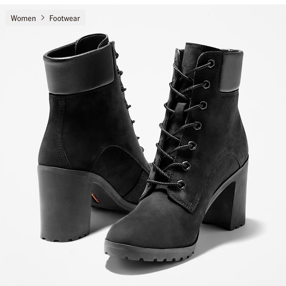 Timberland Allington Black Lace-Up Boots